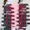 Small Maroon Tailgates & Touchdowns Graphic Sweatshirt