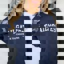 Small Navy Tailgates & Touchdowns Graphic Sweatshirt