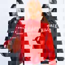 2X Red Tailgates & Touchdowns Graphic Sweatshirt
