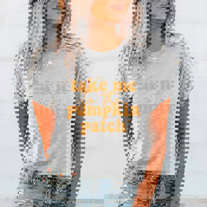 Take Me To The Pumpkin Patch Bella Graphic Tee