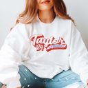 2X White Taylor For President Graphic Sweatshirt