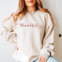  Thankful Cross Crew Sweatshirt