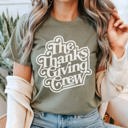 2X Heather Military Thanksgiving Crew Bella Graphic Tee