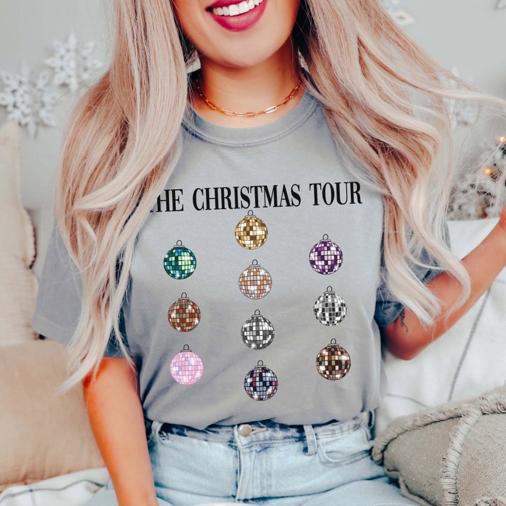 The Christmas Tour Comfort Colors Tee