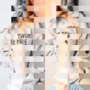 Small Sand The Favorite Graphic Crew Neck Sweatshirt