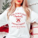  The Tortured Peppermint Department Graphic Sweatshirt