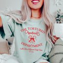  The Tortured Peppermint Department Comfort Color Graphic Tee