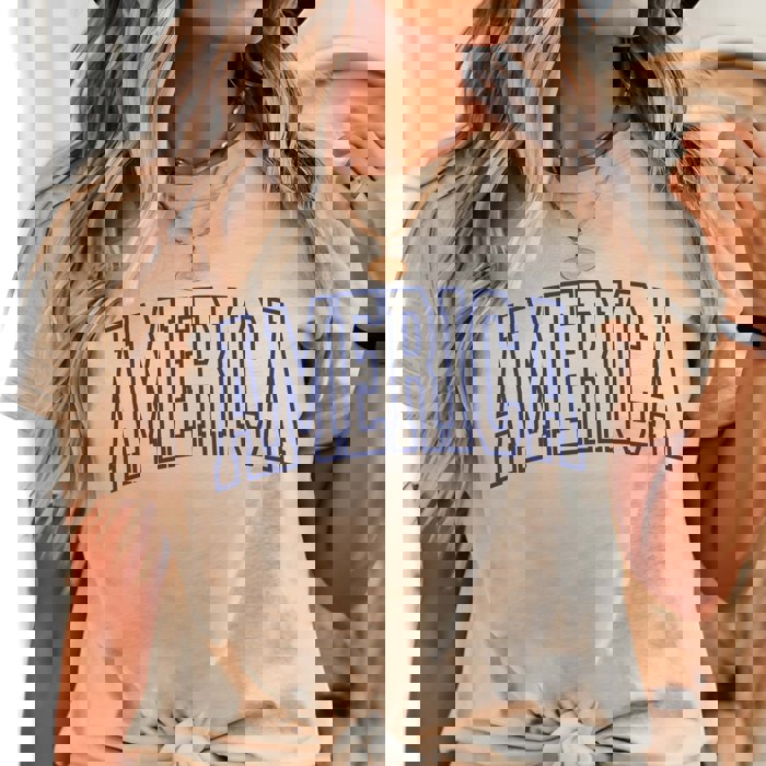 USA Americana Patriotic Graphic Tees | Vintage Bella Fourth of July Collection