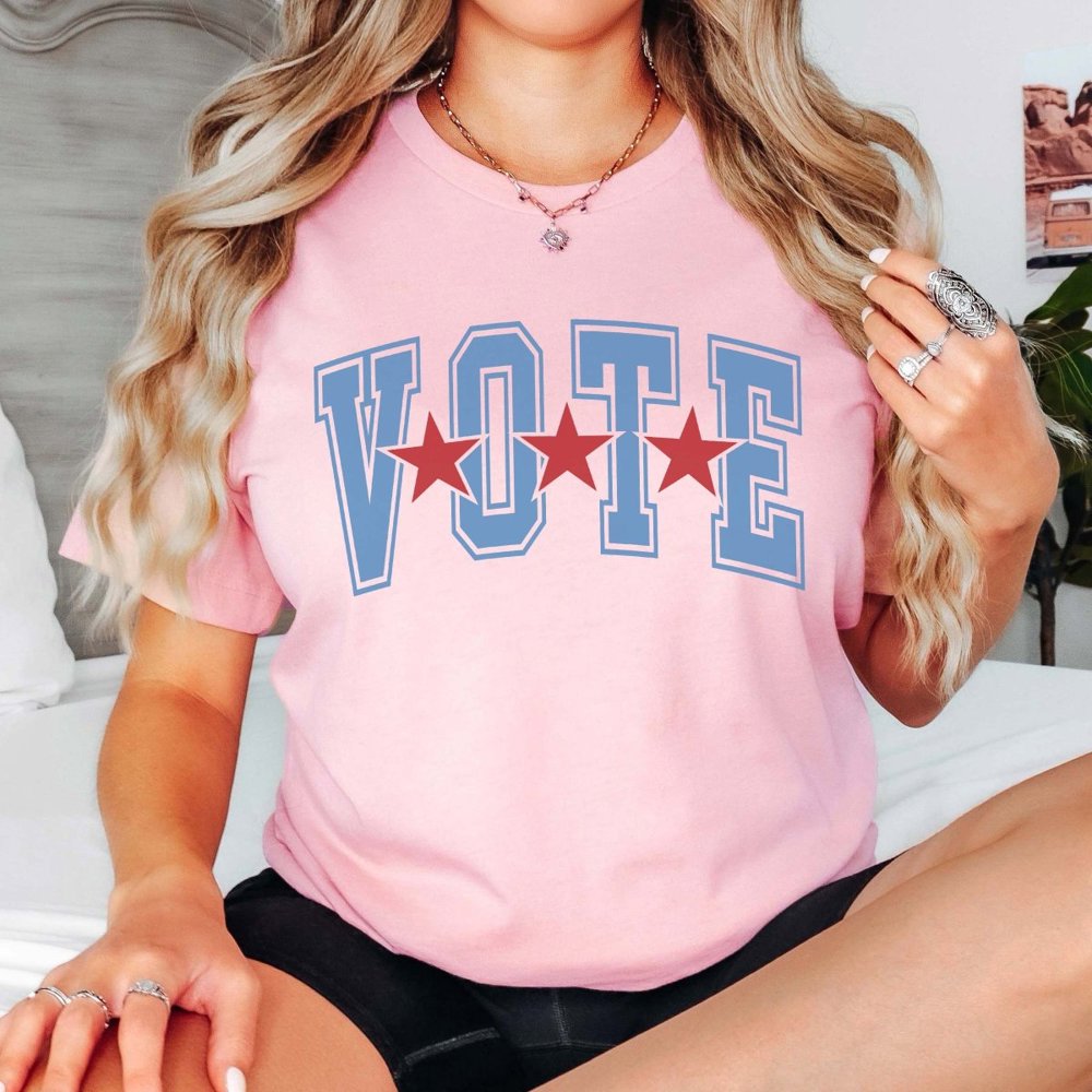 VOTE 3 Stars Graphic Tee