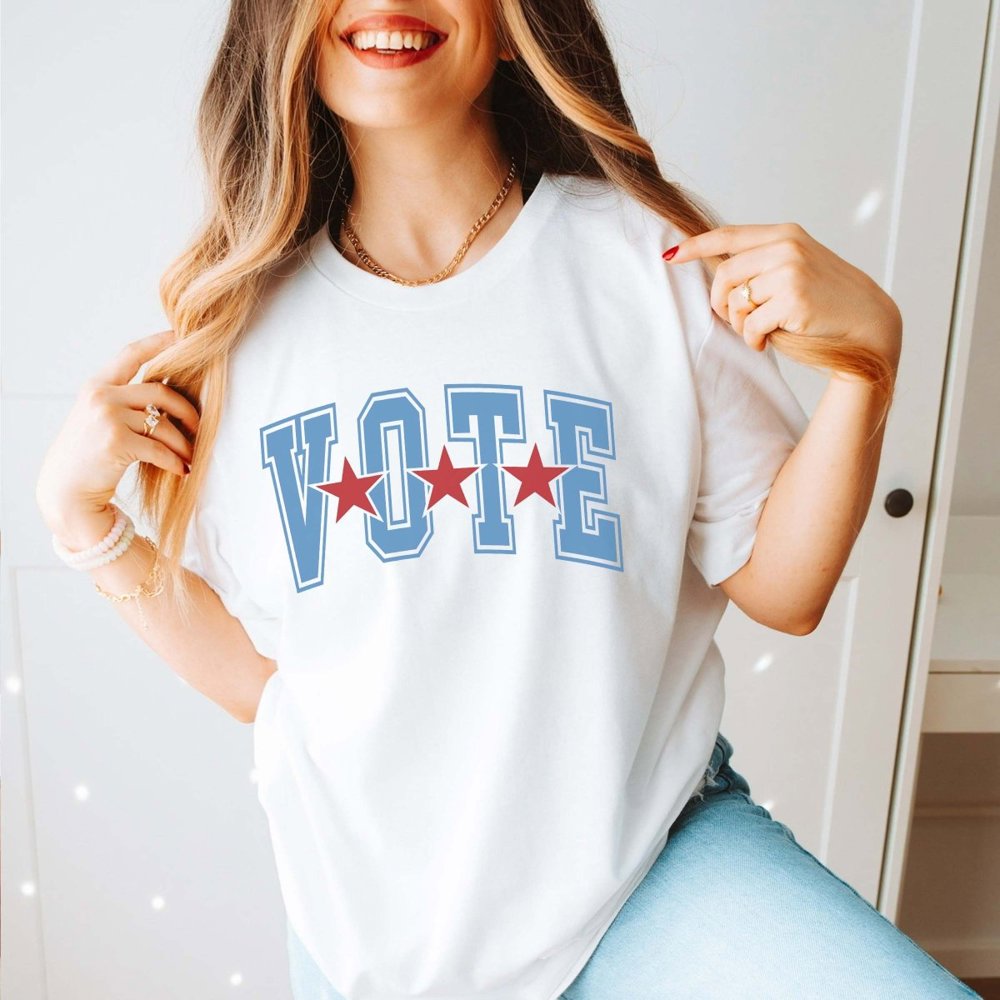 VOTE 3 Stars Graphic Tee