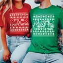  Couple It's Me....I'm Everything Ugly Sweater Bella Graphic Tee