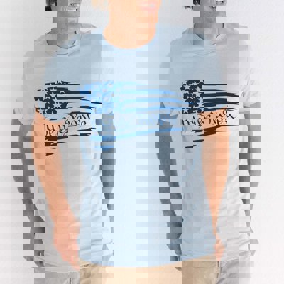 We the People Flag Bella Graphic Tee