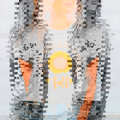 Why Hello There Fall Bella Graphic Tee