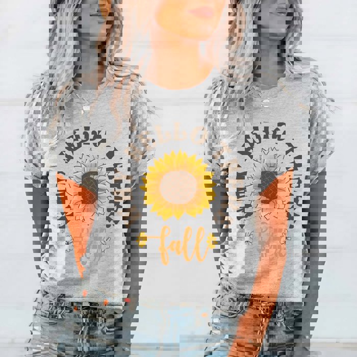 Why Hello There Fall Bella Graphic Tee