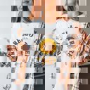 Large White Why Hello There Fall Bella Graphic Tee