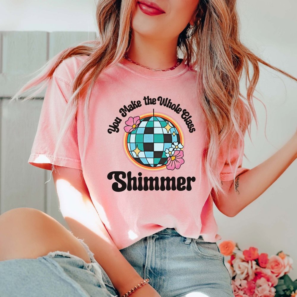 You Make the Whole Class Shimmer Bella Graphic Tee