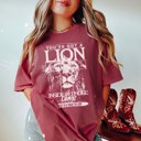 2X Brick You've Got A Lion Inside Comfort Color Tee