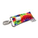 Tie Dye LippyClip KISS for Larger Lip Balms and Essential Oil Rollers