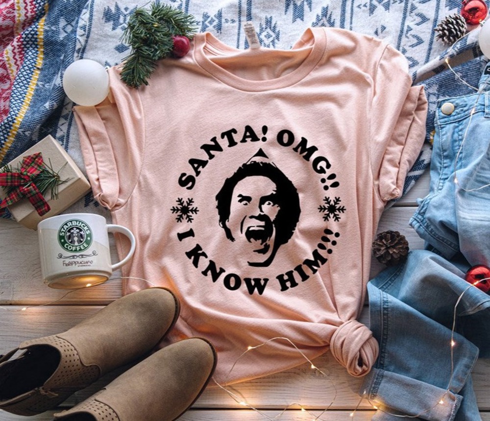 Santa OMG Tee