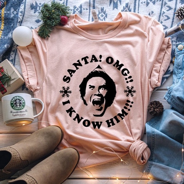 Santa OMG Tee