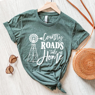 Country Roads Take Me Home Tee SALE