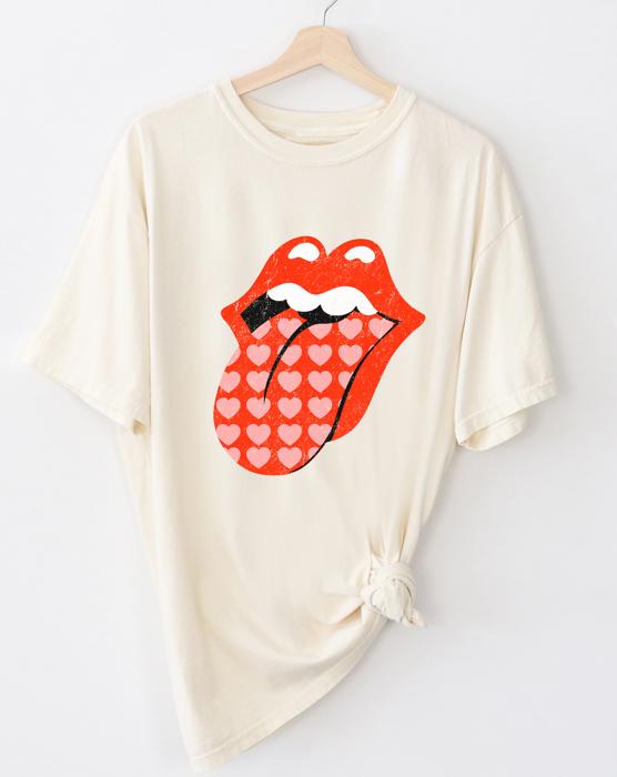 Heart Tongue Tee