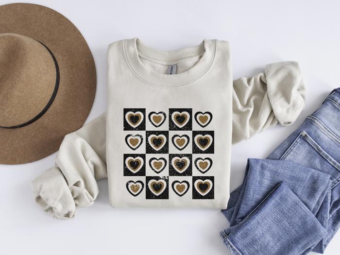 Hearts sweatshirt