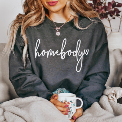 Homebody Sweatshirt / Women's Graphic Sweatshirt