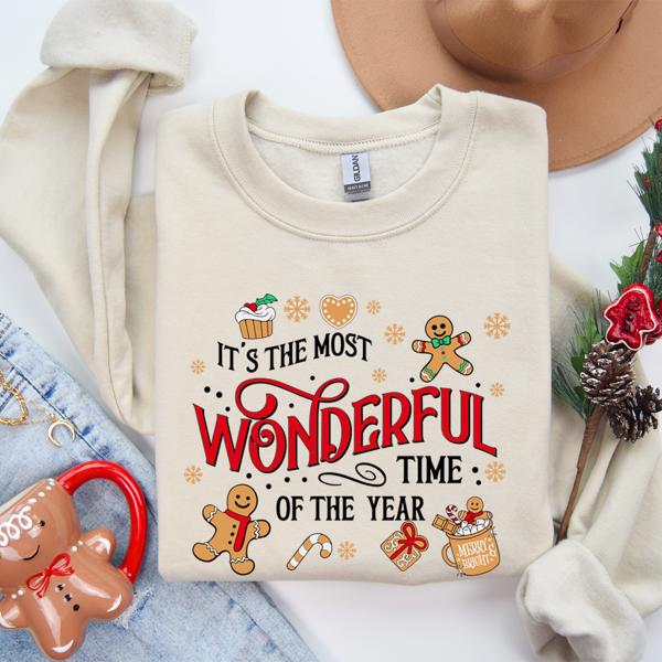 It's the most wonderful time of the year christmas sweatshirt