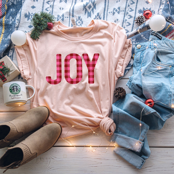 Joy Christmas Tee 