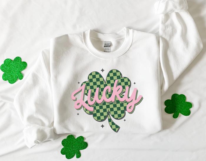 Lucky Checker sweatshirt