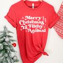  Merry Christmas Ya Filthy Animal Tee