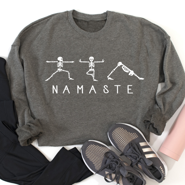 Namaste Skeleton/Workout