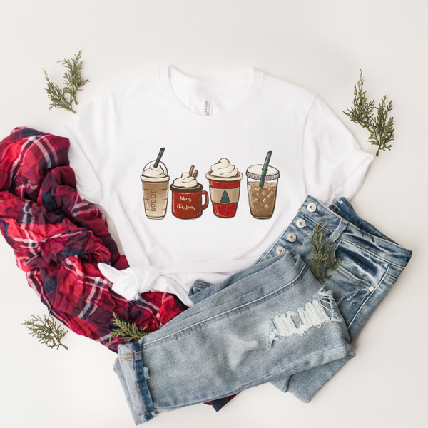 Christmas Coffees Tee