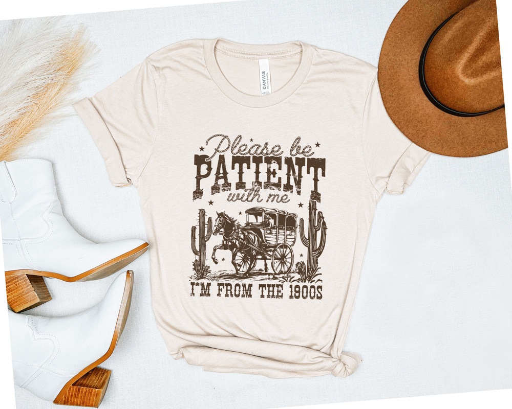 Please Be Patient With Me T-Shirt / Funny Shirt / Sarcastic Graphic Tee