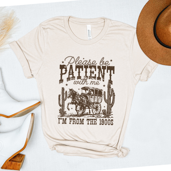 Please Be Patient With Me T-Shirt / Funny Shirt / Sarcastic Graphic Tee