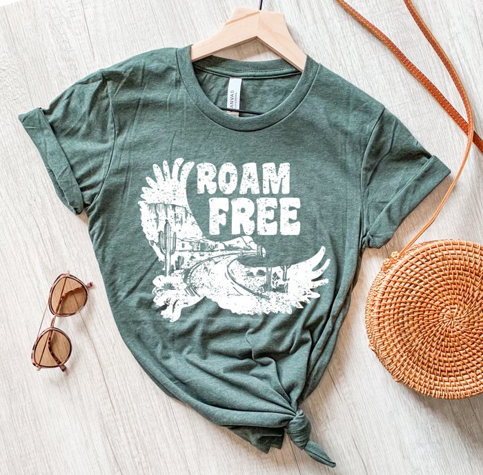 Roam Free Boho Women's Graphic Tee SALE!