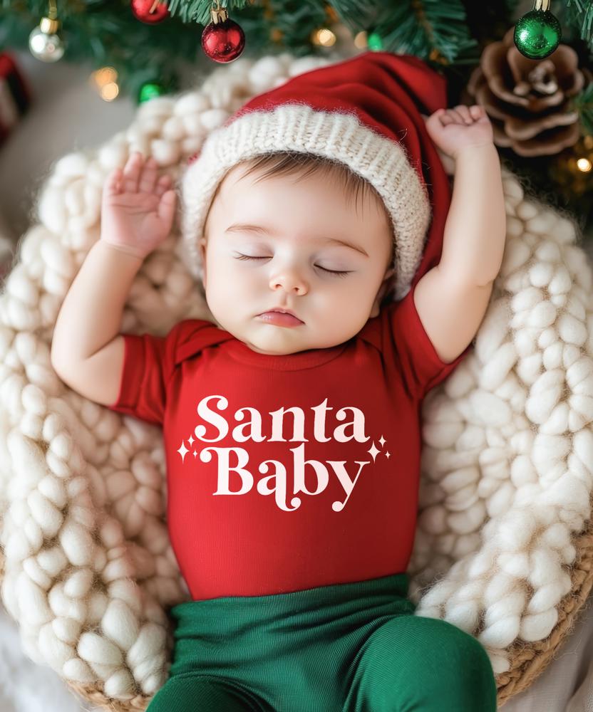 Santa Baby / Christmas / Christmas Gift / Baby Gift / Christmas Present 