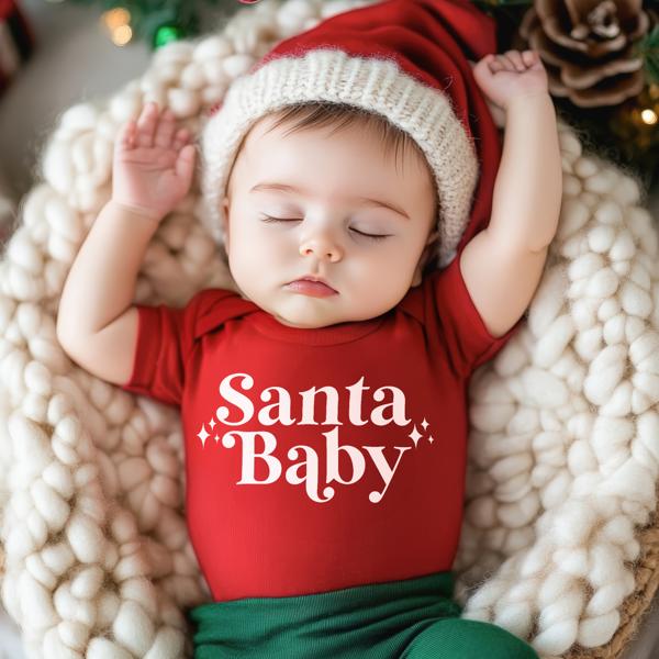 Santa Baby / Christmas / Christmas Gift / Baby Gift / Christmas Present 