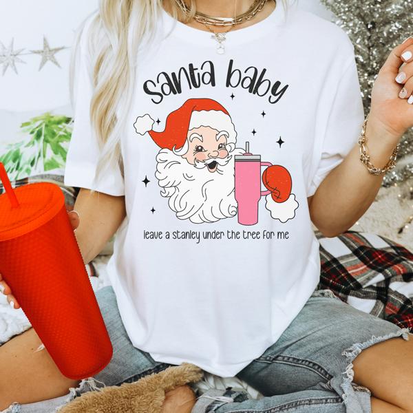 Santa Baby Christmas Tee