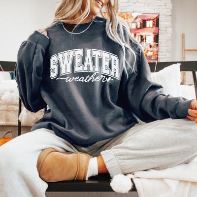 Sweater Weather Sweatshirt / Graphic Sweatshirt