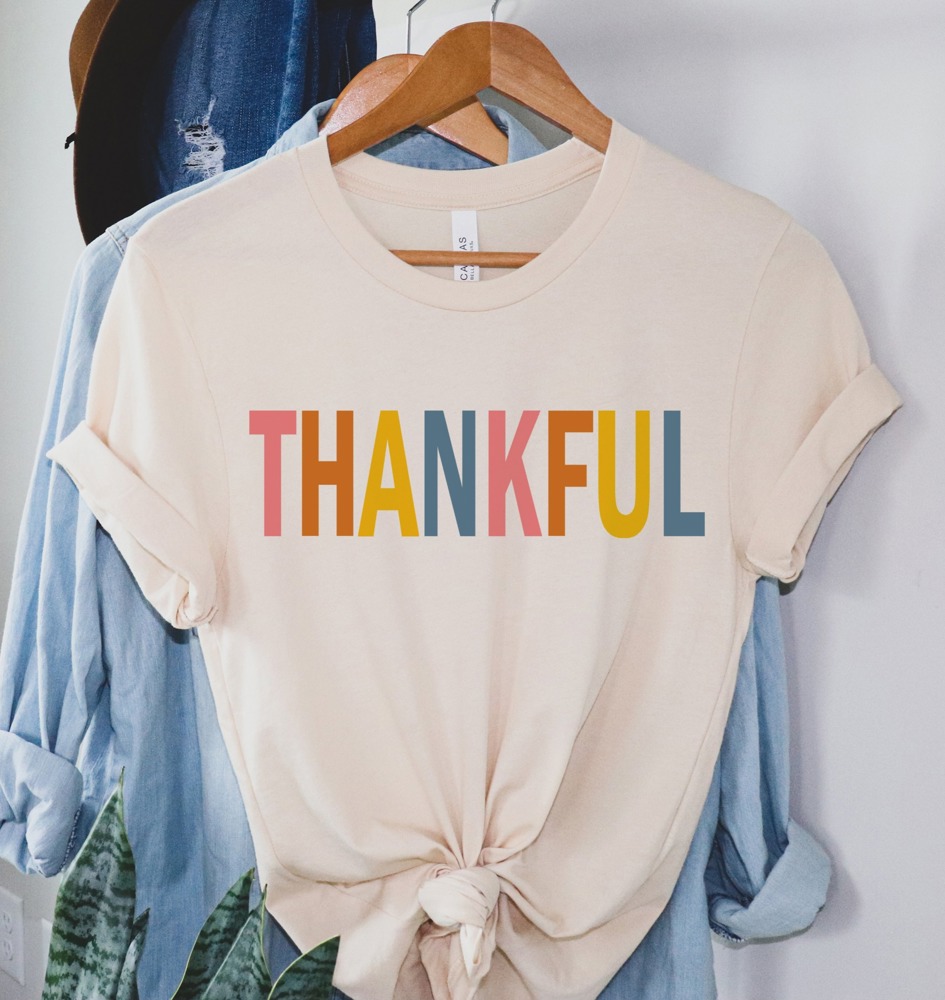 Thankful Colorful Tee