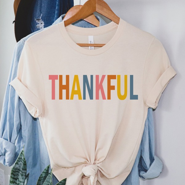 Thankful Colorful Tee