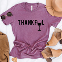  Thankful Wine Tee