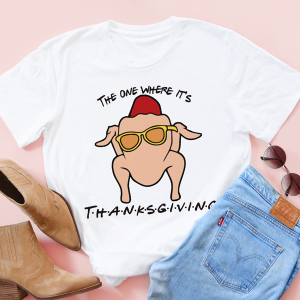 The One Where It's Thanksgiving Graphic T-Shirt