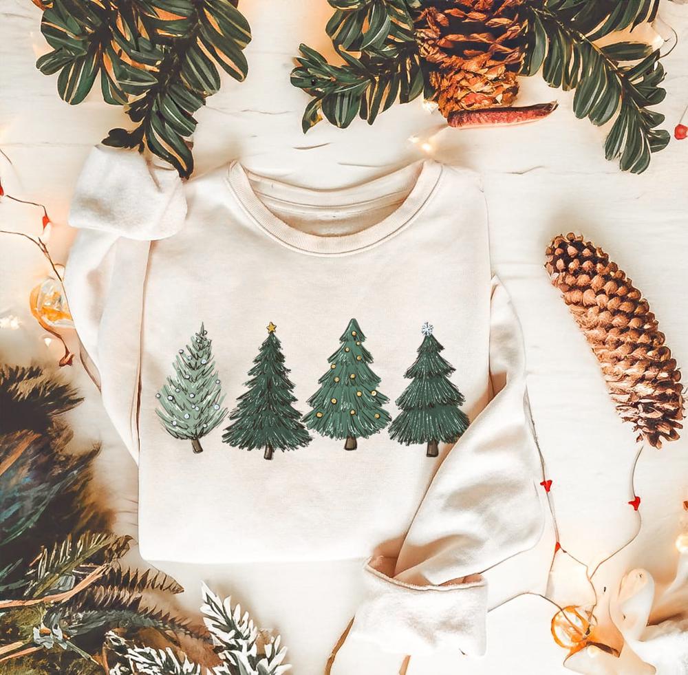 Christmas Trees Sweatshirt