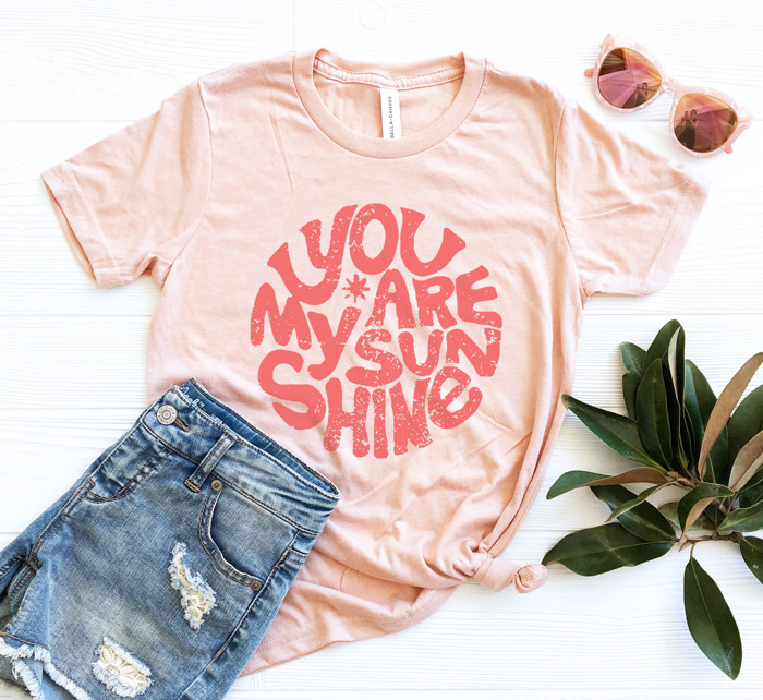 You Are My Sunshine Graphic Tee Women's SALE