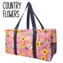 Country Flowers Haul-It All Utility Tote