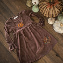  Toddler Monogrammed Turkey Dress