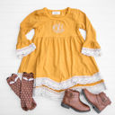  Toddler Monogrammed Lace Dress